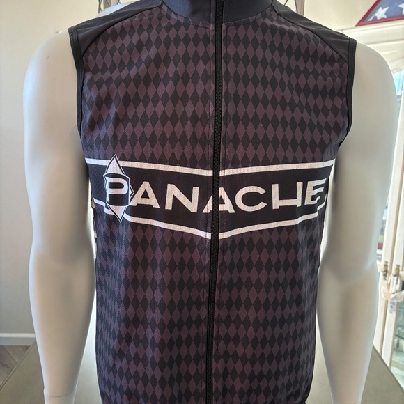 2 nice mens large Panache cycling vests - Picture 2 of 7